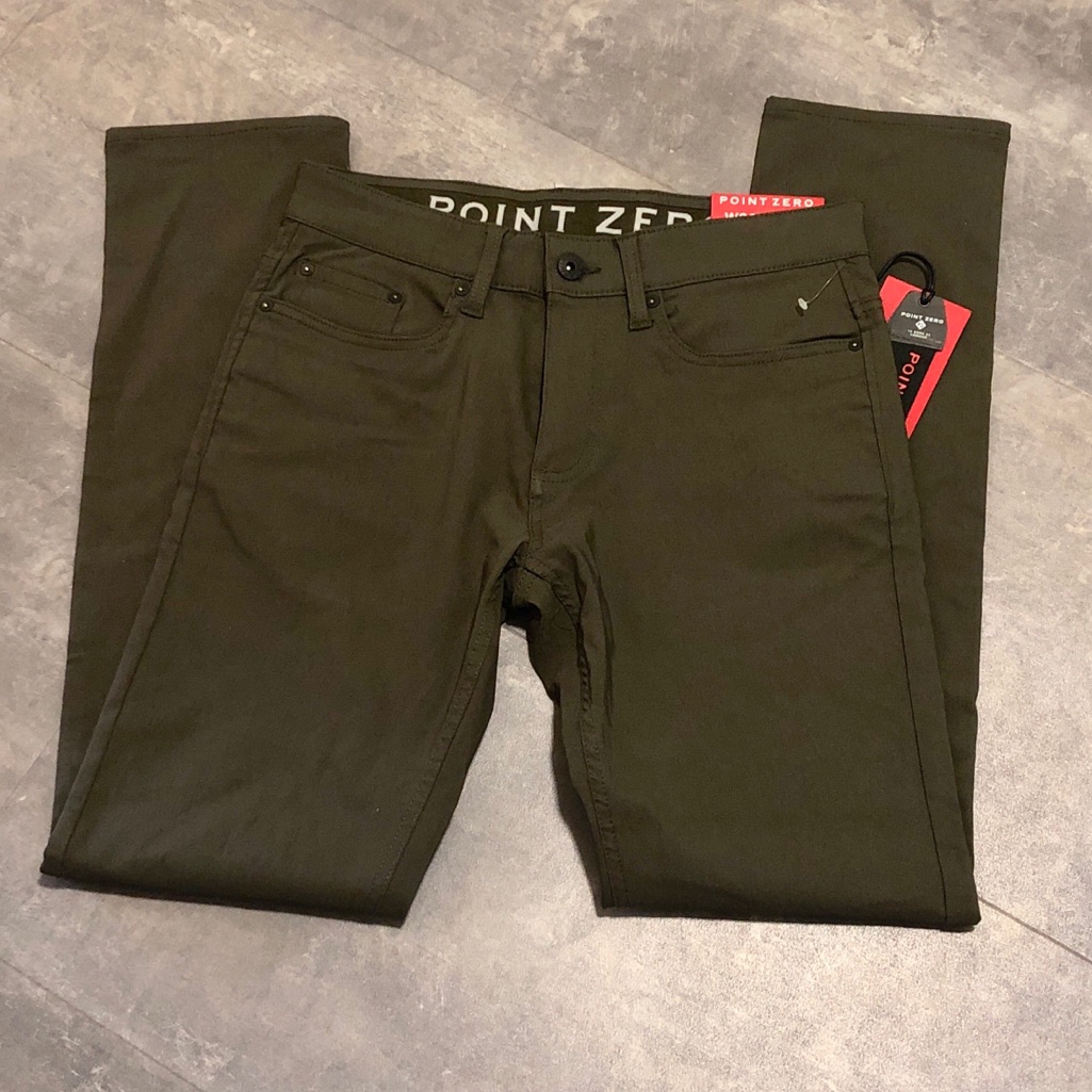 New Point Zero Ladies Olive/Military Green Coloured Pants, Size 30/32